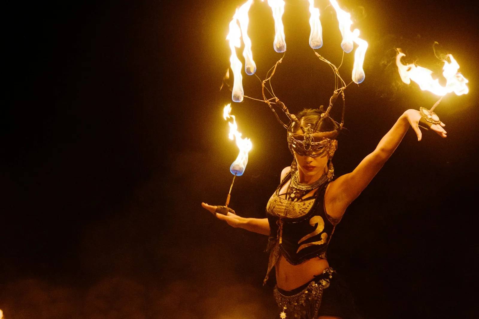Fire / LED Show artist for restaurant contract in Manama, Bahrain - Rising Stars