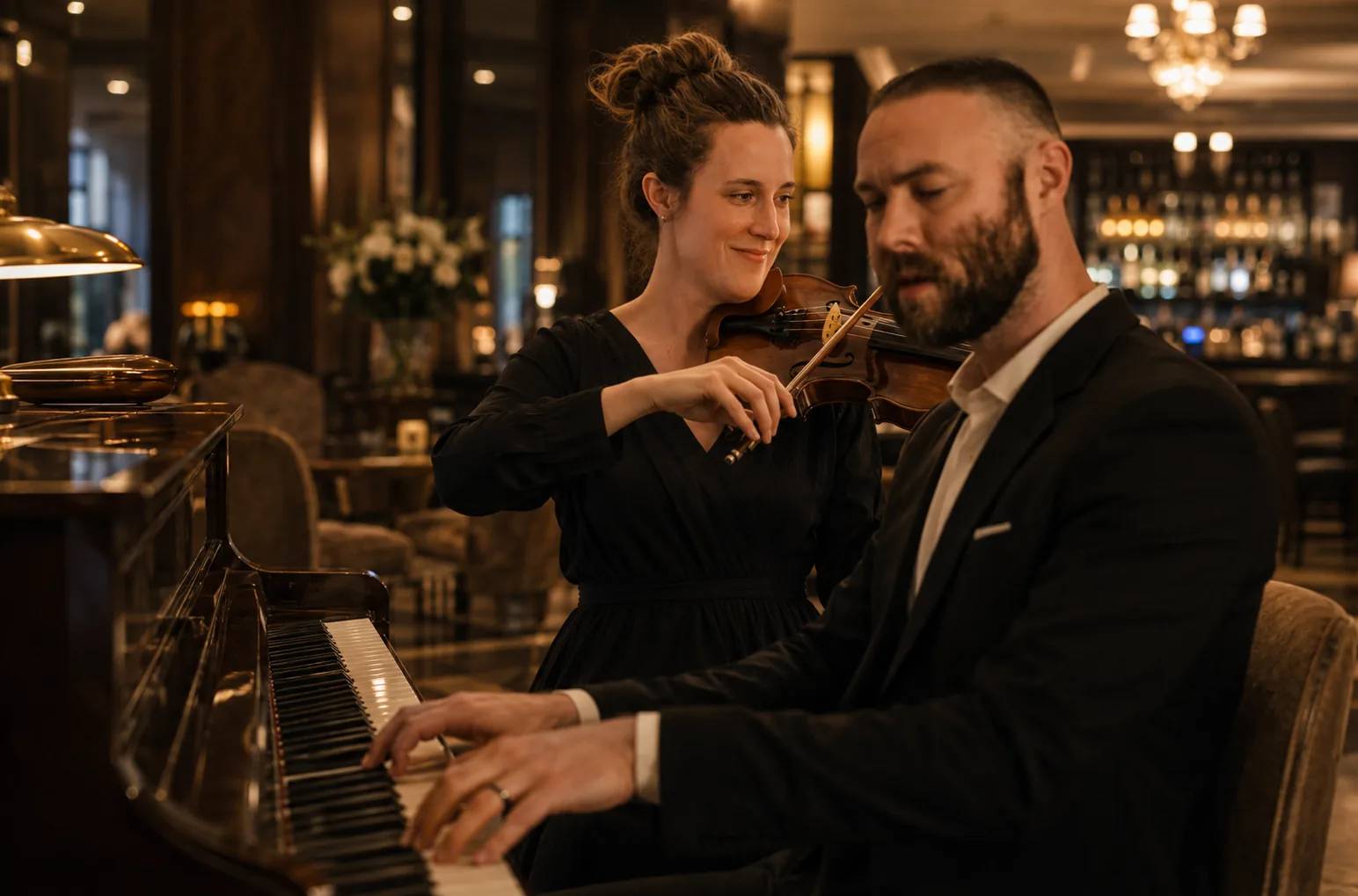 Instrumental duo for South Korea hotel contract - Rising Stars