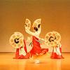 Traditional cultural folk dancers Korea 7304