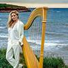 Female Harpist 105661