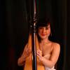 Female Harpist 9878