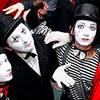 Stilts Fire Live Statues Show 2069