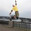 Acrobatics on Mechanical Stilts